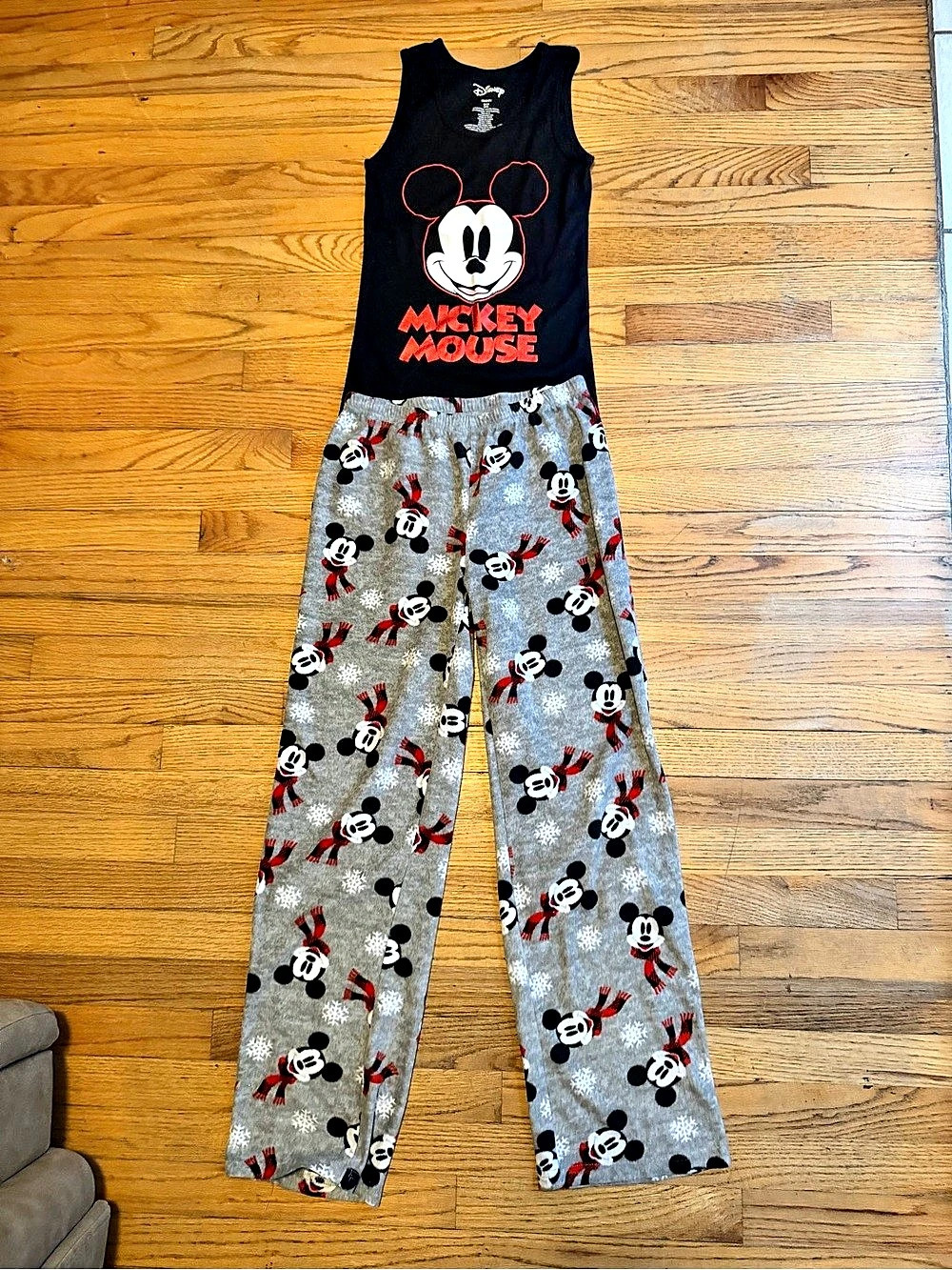 Disney Mickey Mouse Girls Size 6/6X Jumpsuit